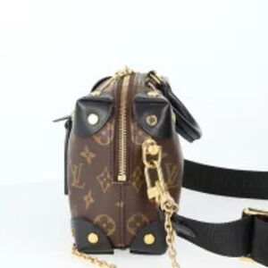 Louis Vuitton Monogram Malle Shoulder Brown Bag Souple Handbag h